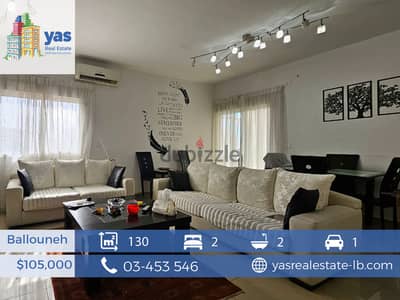 Ballouneh 130m2 | Well Maintained | Open View | High End | TO |