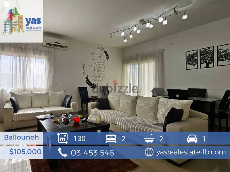 Ballouneh 130m2 | Well Maintained | Open View | High End | TO | 0