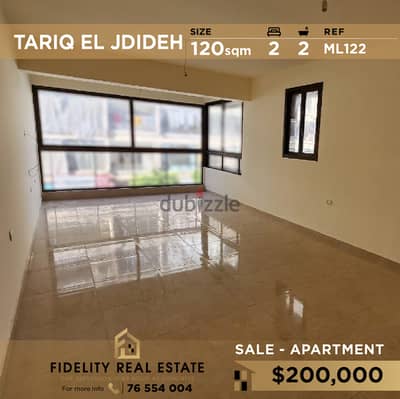 Apartment for sale in Tarik El Jdideh ML122 شقة للبيع في طر يق الجديدة