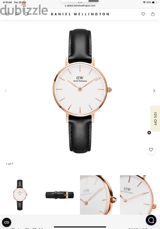 daniel wellington classic  with box and papers 4