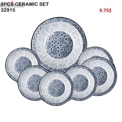 6PCS CERAMIC SET