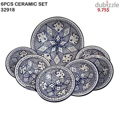 6PCS CERAMIC SET