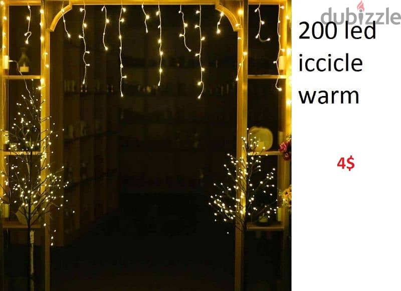 200L 5M icicle light سيري 200 شلال 5 م ذ 0