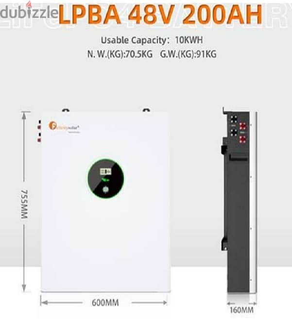 Felicity 10.0 kWh LPBA lithium battery 1