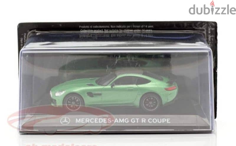 Mercedes AMG GT R (C190) diecast car model 1;43. 5