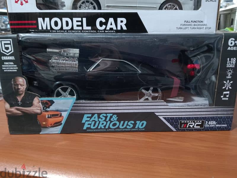 German store fast & furious racing car 2