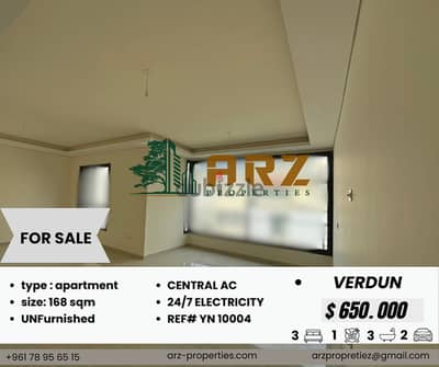 168 SQM APARTMENT FOR SALE IN VERDUN