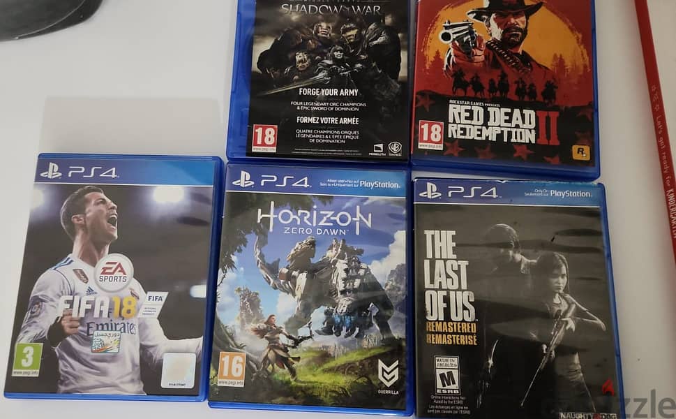 PS4 Pro used like new with multiple games for sale 1