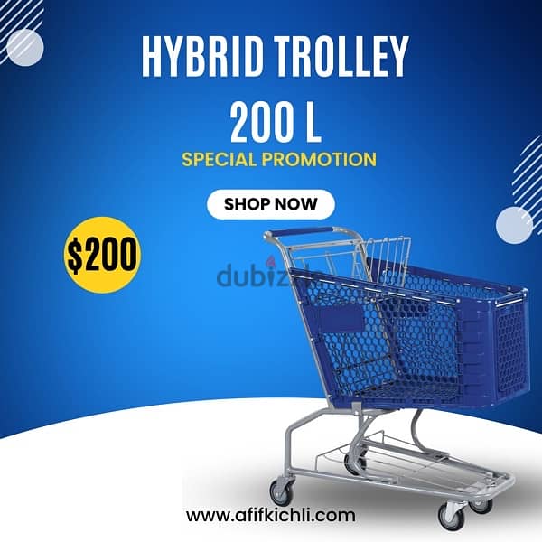 Trolley & Basket for Supermarket & Stores 6