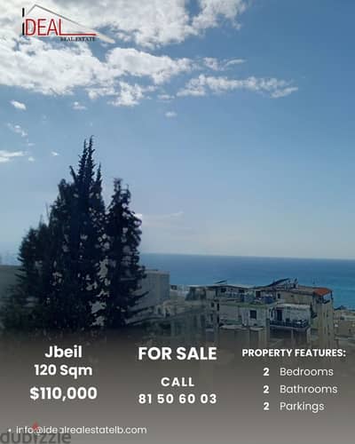 120 SQM  Apartment  for sale in Jbeil REF#JH17487