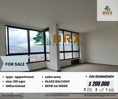 120 M APARTMENT FOR SALE IN AIN EL REMMENEH  عين الرمانة