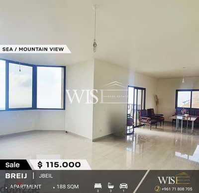 188 SQM Apartment for SALE in Breij-Jbeil!