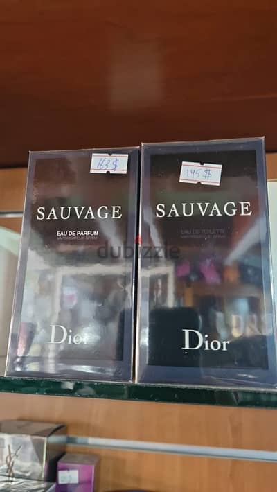 DIOR SAUVAGE 100 mL EDT (& EDP)