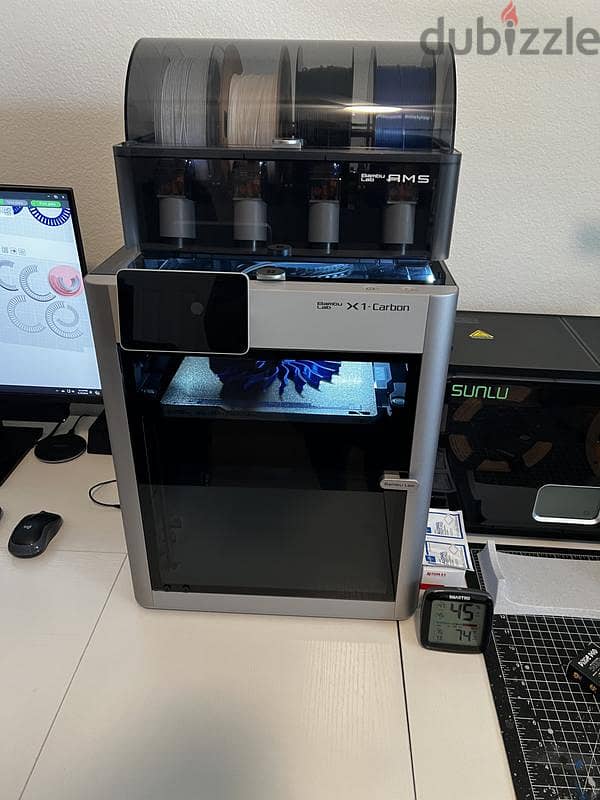 Bambu Lab X1C 3D Printer like New 0