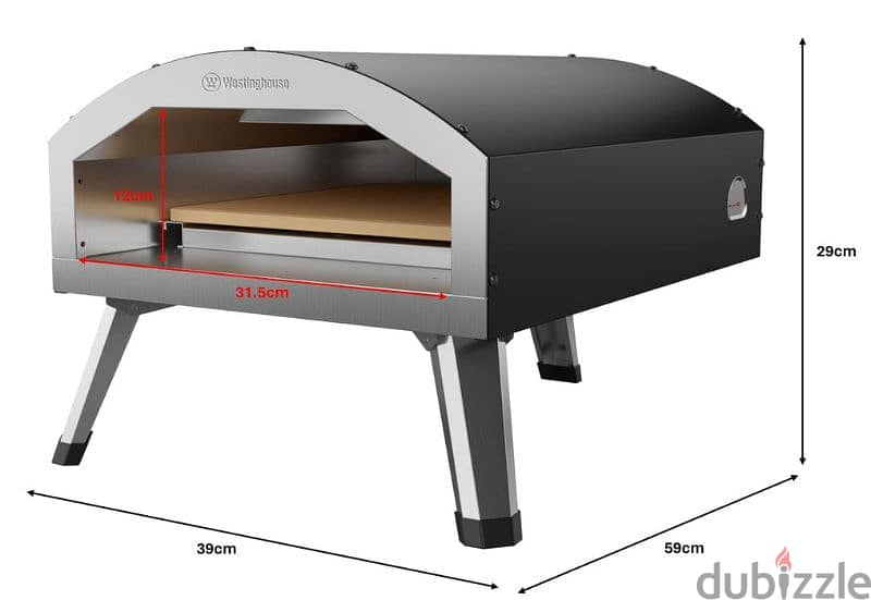 electric pizza oven 30cm WESTINGHOUSE 1