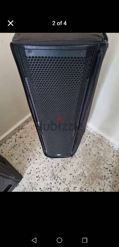 Column array speakers At pro 4