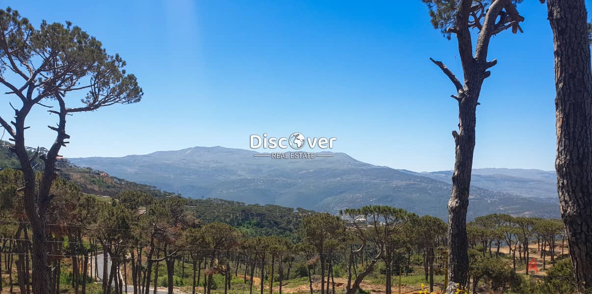 Breathtaking Mountain & Pine Views | Land for sale in Dhour Choueir 0