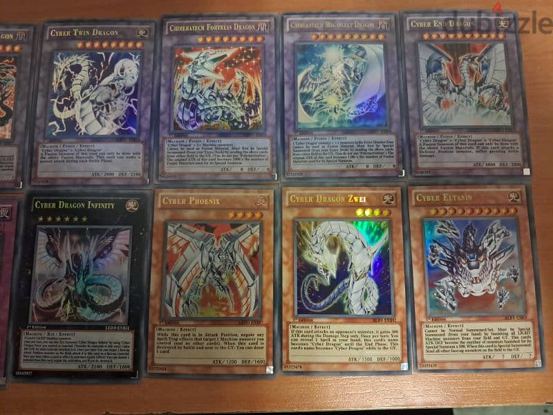 yugioh Cyber Cards set 0