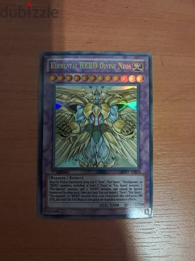 yugioh Elemental Hero Divine Neos card