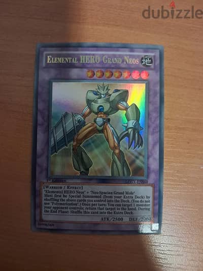 yugioh elemental hero Grand Neos card