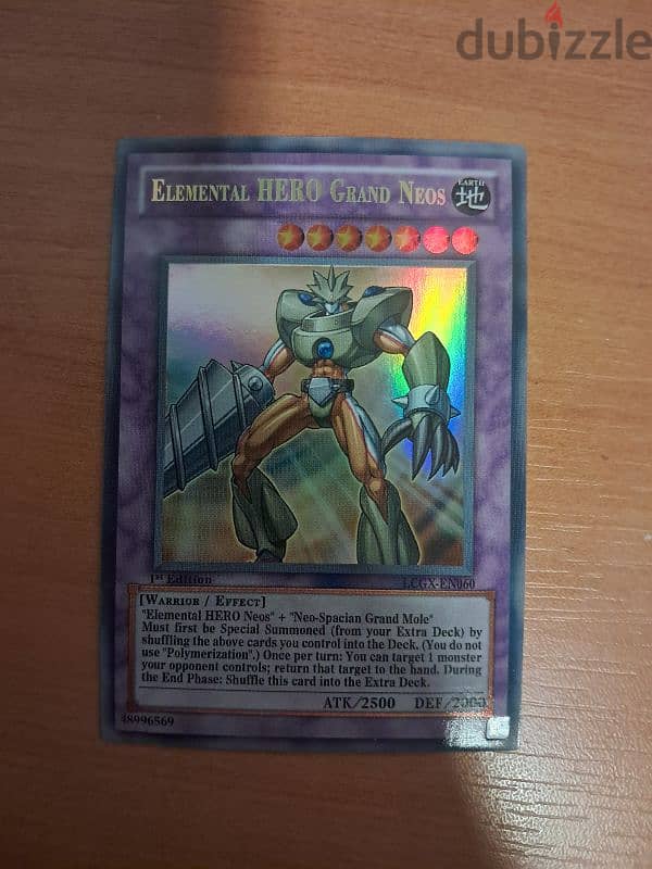 yugioh elemental hero Grand Neos card 0