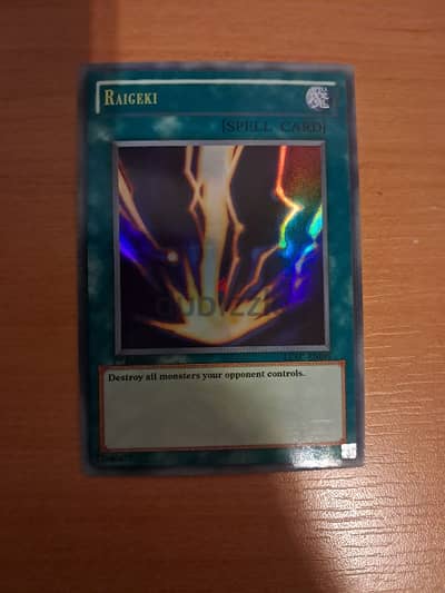 yugioh raigeki spell card