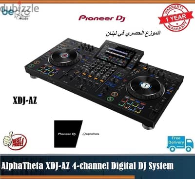 AlphaTheta XDJ-AZ 4-channel Digital DJ System ( pioneer DJ) AZ