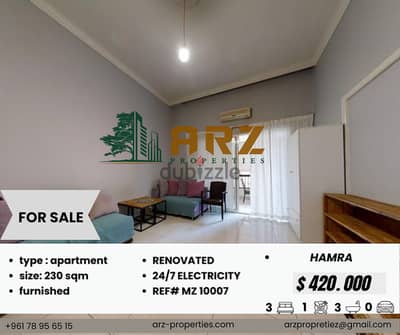 230 M APARTMENT FOR SALE IN HAMRA