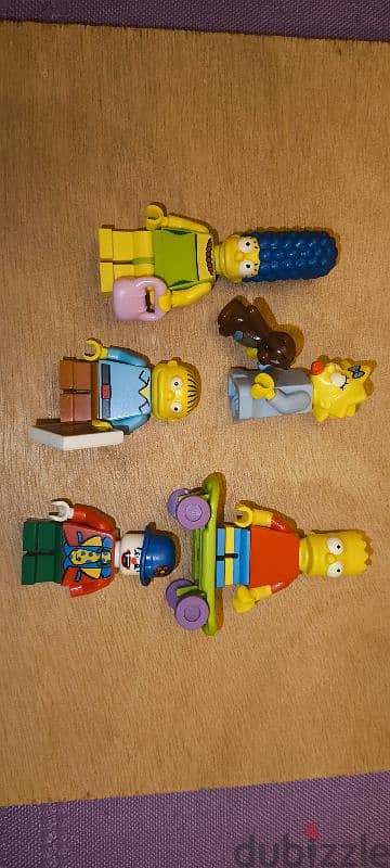 Lego mini figures Simpsons