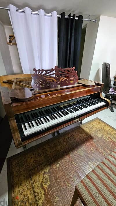 Piano Horning & Moller wooden 1827