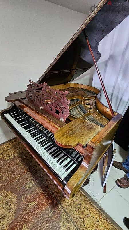 Grand Piano Hornung & Moller wooden 1827 1