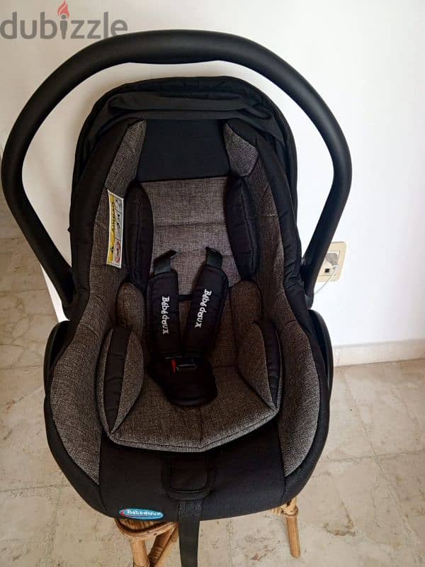 Car Seat with base and Stroller Bebe Doux 1