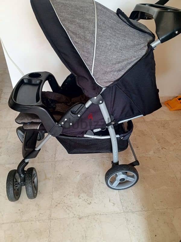 Car Seat with base and Stroller Bebe Doux 3