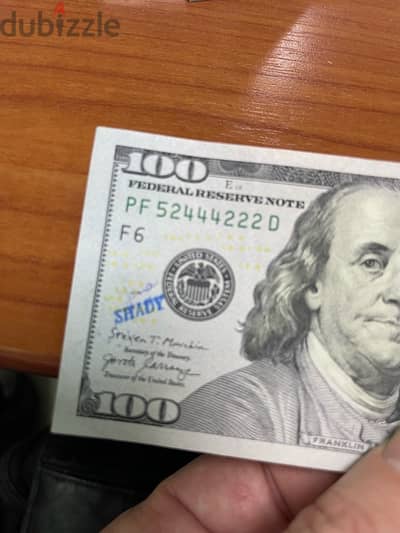 One Hundred Dollars In Special Serial Numbers