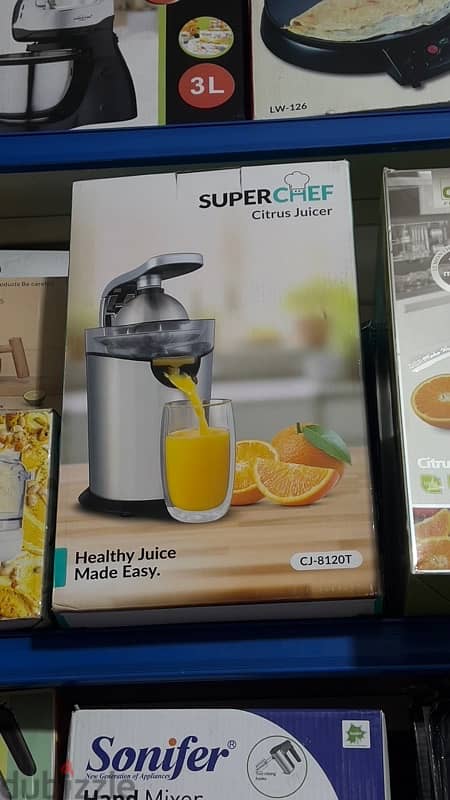 Superchef Stainless steel citruss juicer 0