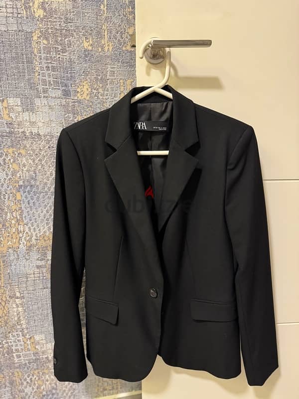 zara blazer rarely worn like new size m 0