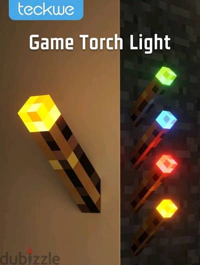 Minecraft real life Lamp Torche