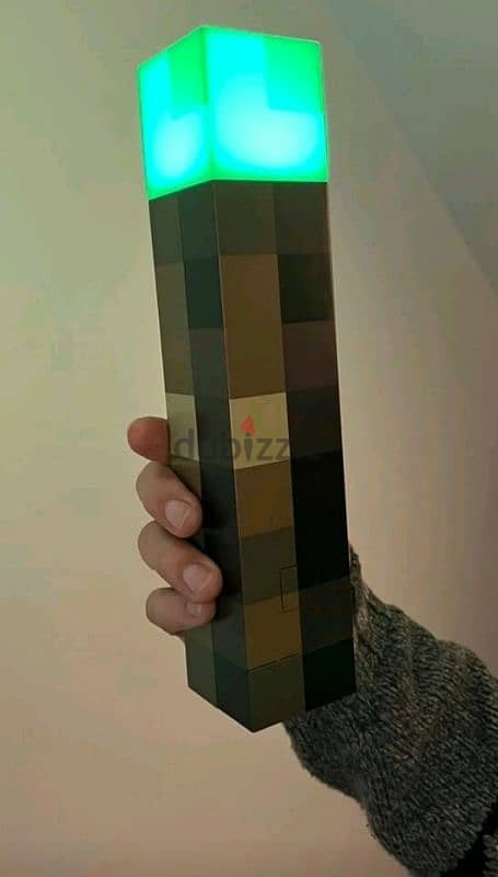 Minecraft real life Lamp Torche 5