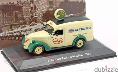 Fiat 1100 Van 1951 diecast car model 1;43.