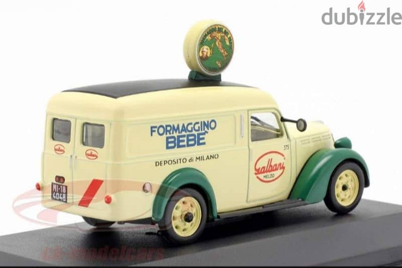 Fiat 1100 Van 1951 diecast car model 1;43. 3