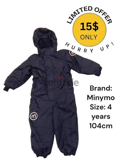 Minymo Snow Suit Snow Apparel Snowboard Snow Pants Kids clothes ski