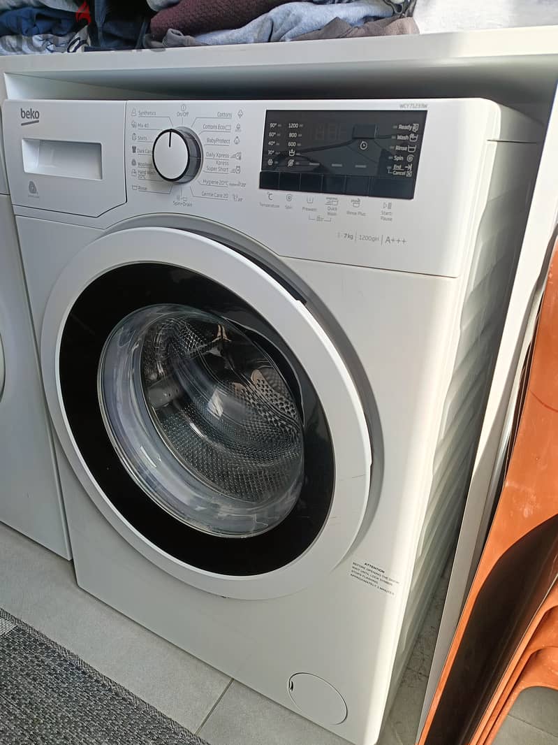 Beko washing machine 7kg 0