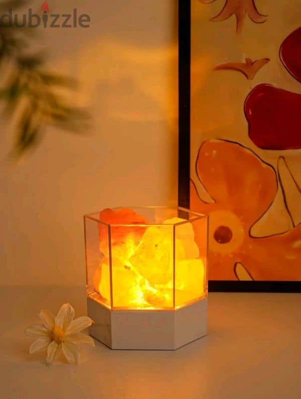 Natural Salt Stone Lamp for decoration or gift 1