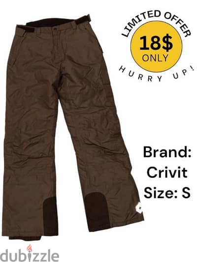 Crivit Snow Pants Snow Apparel Snowboard Snow suits clothes ski