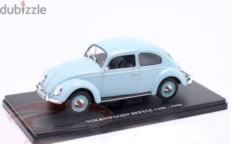 VW Beetle 1200 (1960) diecast car model 1:24. 0