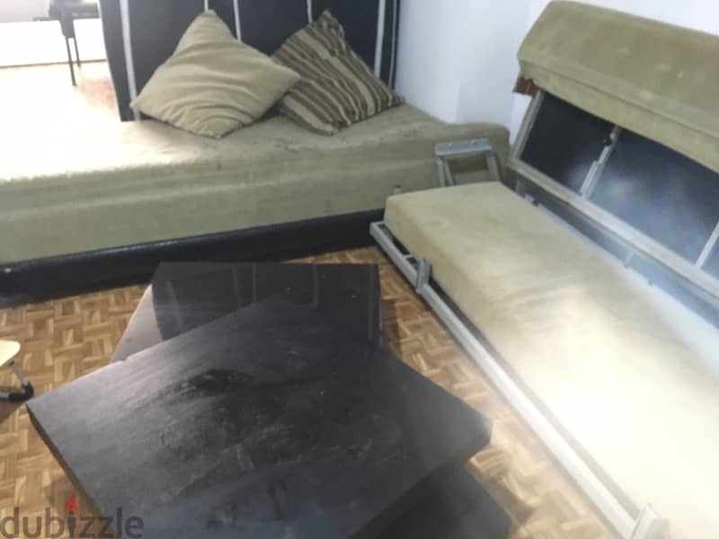 Sofa bed that can be used for more than one sofa Moving table 2 carpet 6