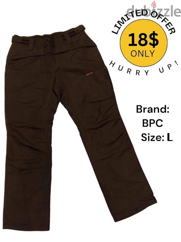 BPC Snow Pants Snow Apparel Snowboard Snow suits clothes ski 0