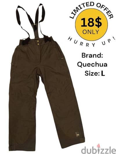 Quechua Snow Pants Snow Apparel Snowboard Snow suits clothes ski