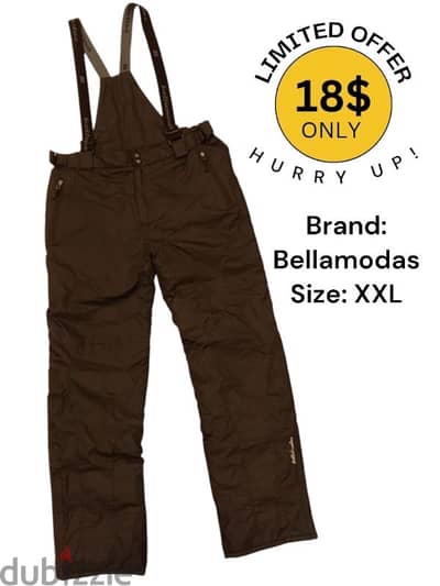 Bellamodas Snow Pants Snow Apparel Snowboard Snow suits clothes ski