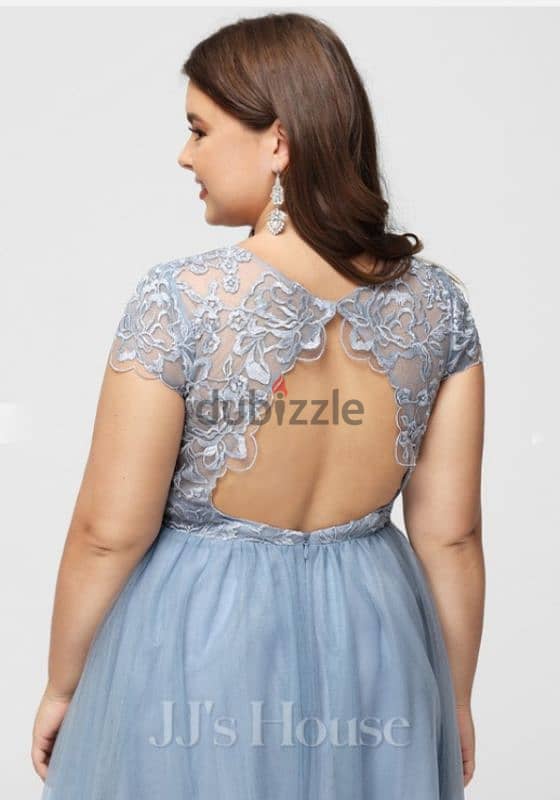 Baby Blue New Prom or Wedding Guest Dress. 0